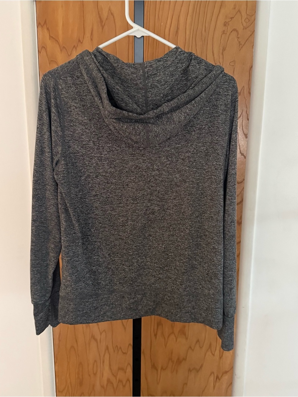 Vuori Halo Performance Heather Charcoal Full-Zip Hoodie size large - Picture 2 of 4